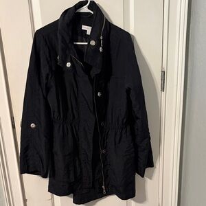 New York & Company Black Utility Jacket
